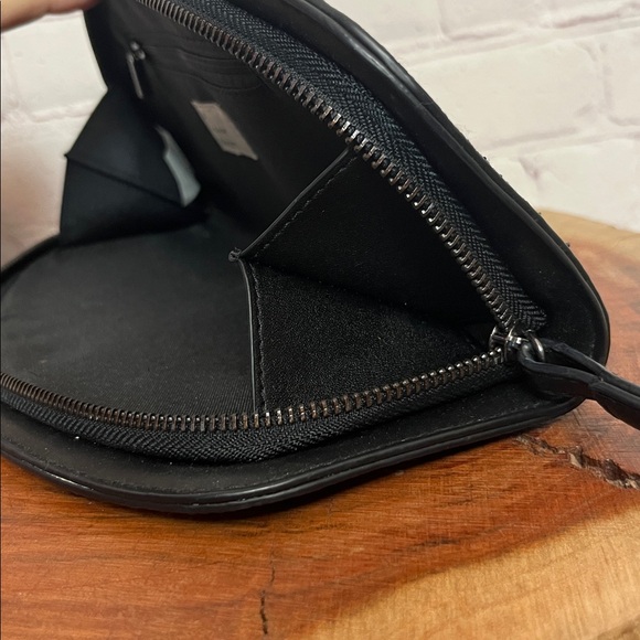 A New Day Black Matte Sequin Clutch - Picture 8 of 10